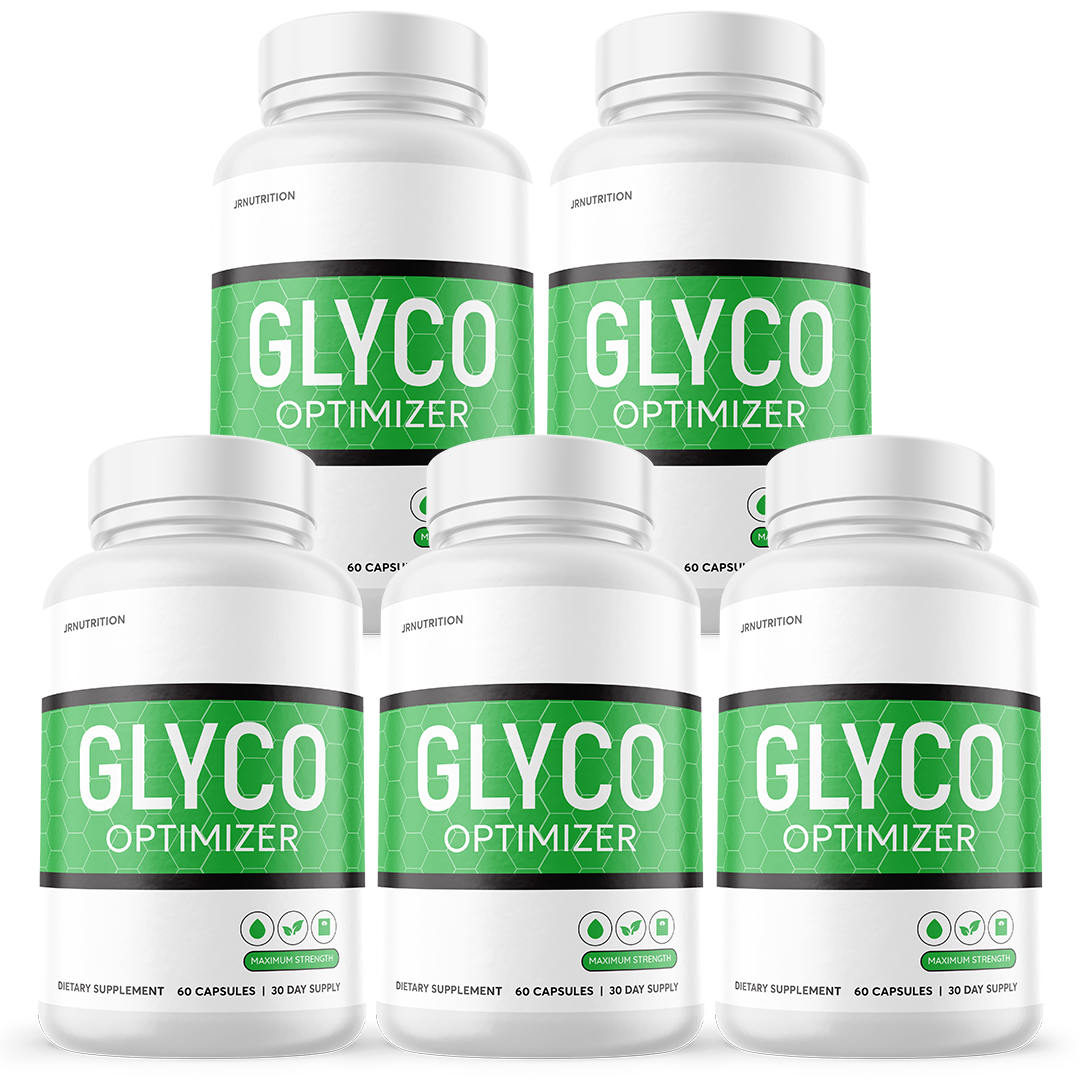 Glyco Optimizer - Blood Sugar Dietary Supplement 60 Capsules (5 Pack)